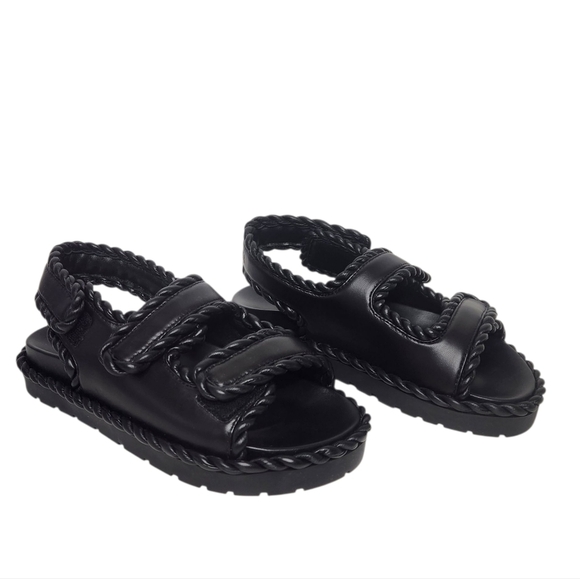 Bottega Veneta Shoes - BOTTEGA VENETA Jack Sling Back Flat Sandals